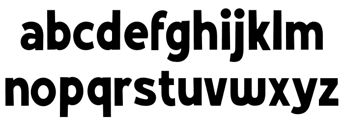 Grotes Sans DEMO Regular Font LOWERCASE