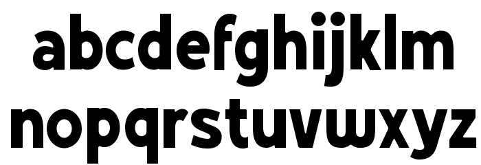 Grotes Sans DEMO Regular Font LOWERCASE