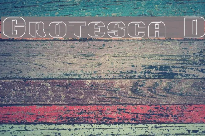 Grotesca 3-D Example 1