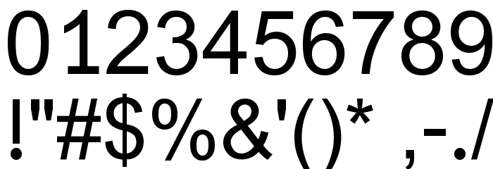 Grotesk Font OTHER CHARS