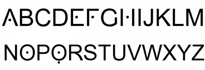 Grotesk फ़ॉन्ट अपरकेस