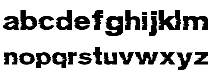 Groteski Bold フォント 小文字