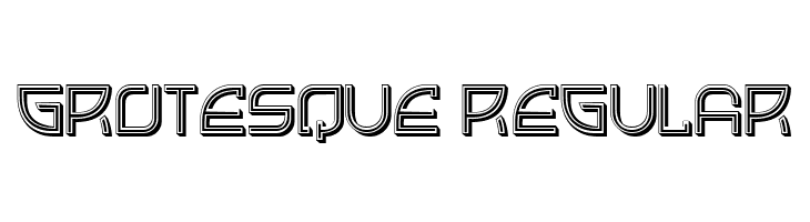 Grotesque Regular  Free Fonts Download