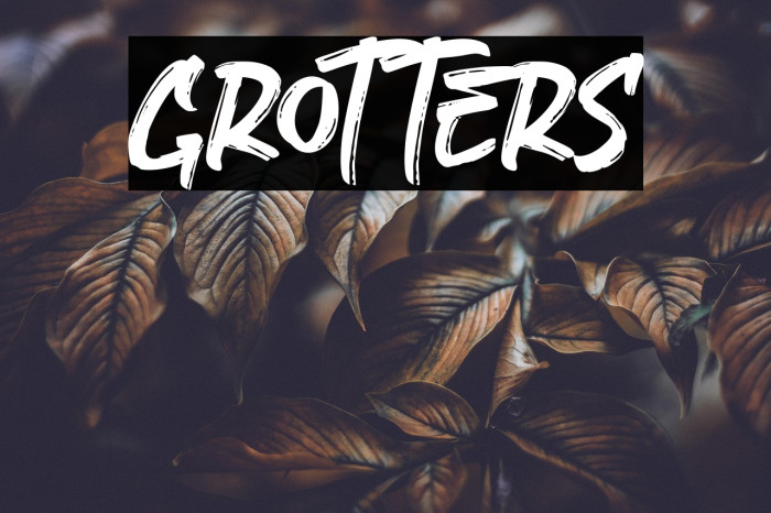 Grotters Example 1