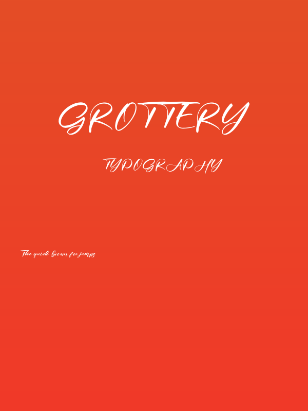 Grottery Poster