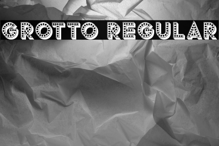 Grotto Regular Example 1