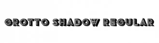 Grotto Shadow Regular  Fuentes Gratis Descargar