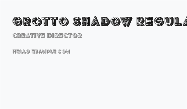 Grotto Shadow Regular Business Card