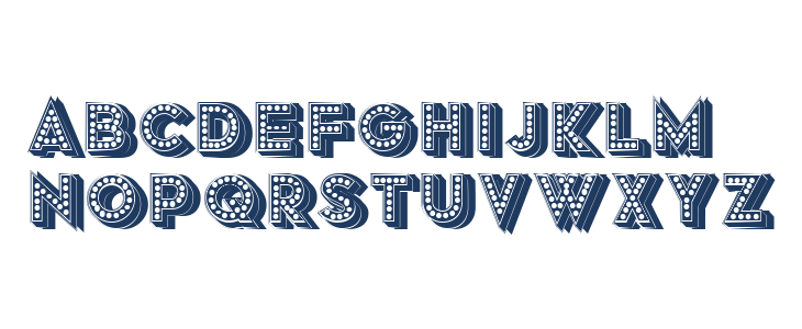 Grotto Shadow Regular Lowercase