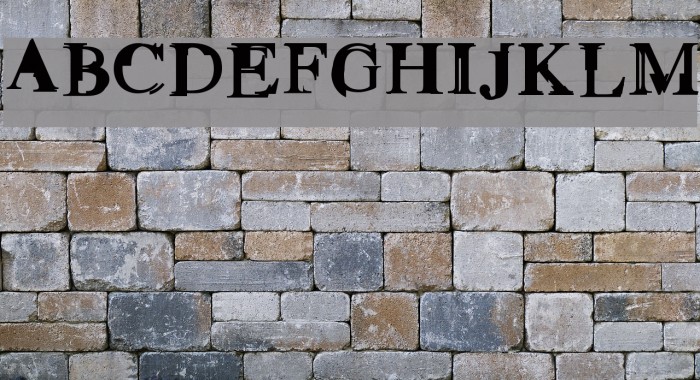 Grotto Schriftart examples