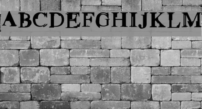 Grotto Schriftart examples