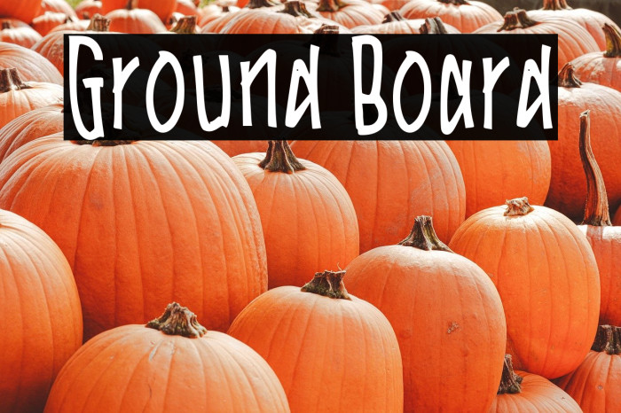 Ground Board Example 1