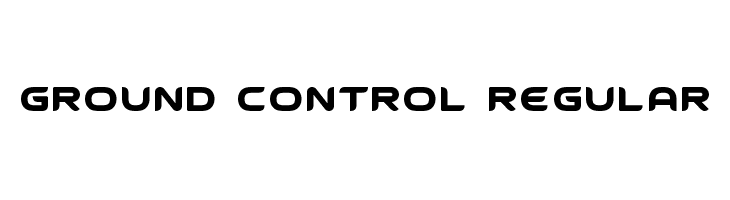 Ground Control Regular Font