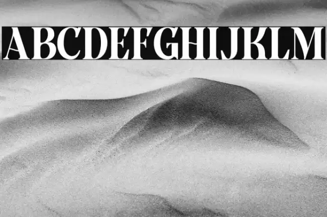 GroundCastleDEMO Font examples