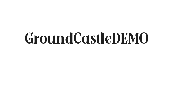 GroundCastleDEMO Logo