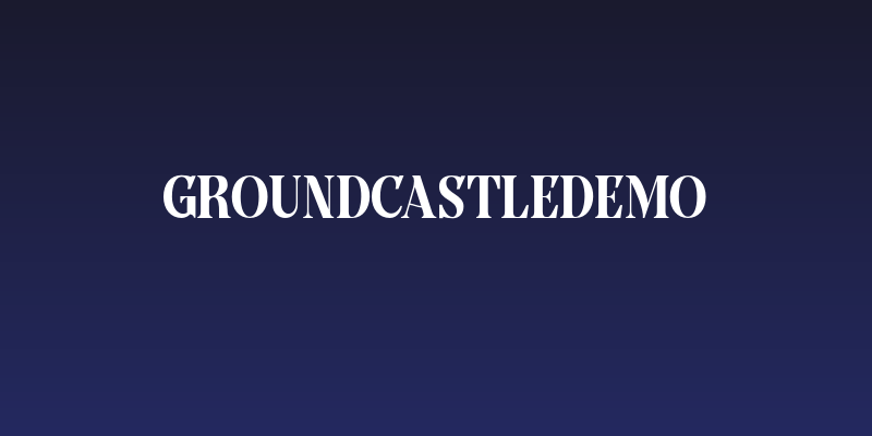 GroundCastleDEMO Social Header
