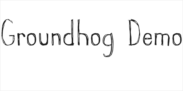 Groundhog Demo Logo