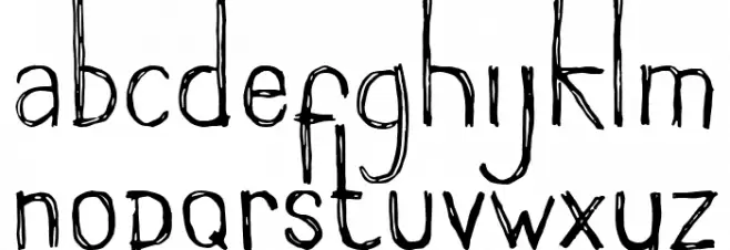 Groundhog Demo फ़ॉन्ट लोअरकेस