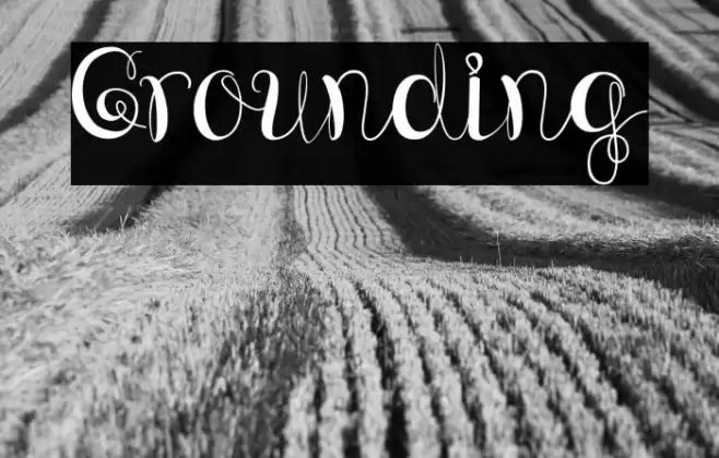 Grounding Font examples
