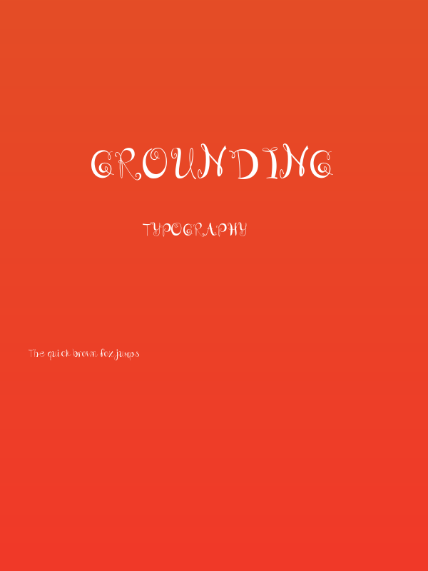 Grounding Poster