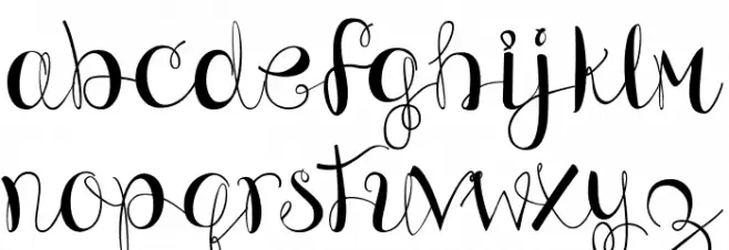 Grounding Font LOWERCASE