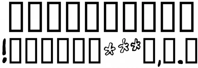 Groundnut Font OTHER CHARS