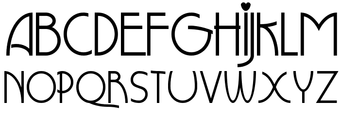 Grouser Font LOWERCASE
