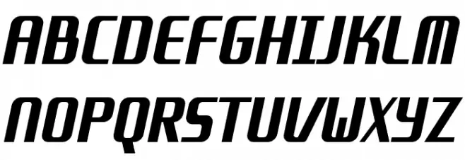 Grov AB Bold Italic Шрифта ВЕРХНИЙ