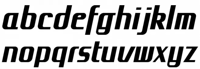 Grov AB Bold Italic Fuentes MINÚSCULAS