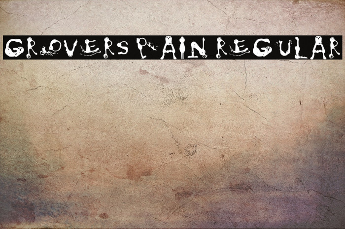 Grovers Pain Regular Polices examples