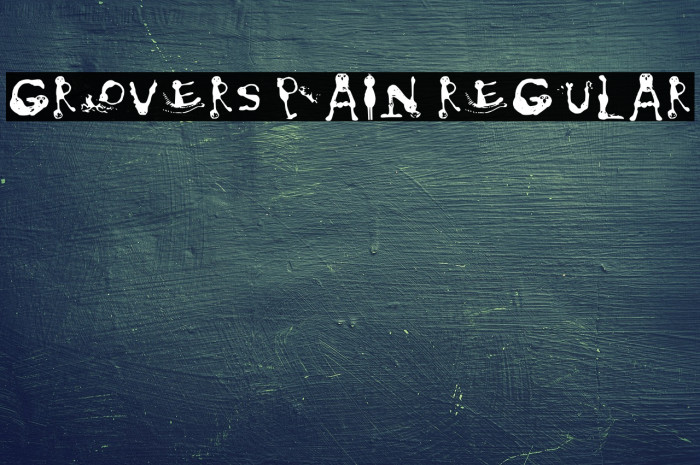 Grovers Pain Regular Polices examples