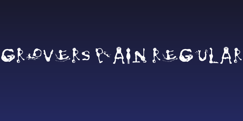 Grovers Pain Regular Social Header