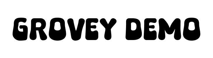 Grovey Demo  免费字体下载