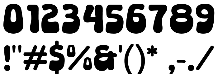 Grovey Demo Font OTHER CHARS