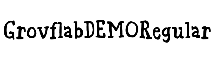 Grovflab DEMO Regular Font