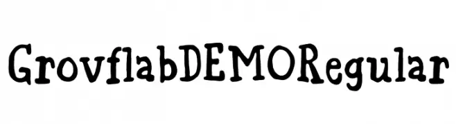 Grovflab DEMO Regular  Frei Schriftart Herunterladen