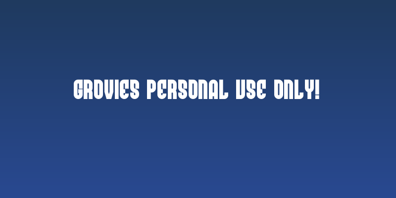 Grovies PERSONAL USE ONLY! Social Header