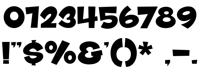 Grow Beige Font OTHER CHARS