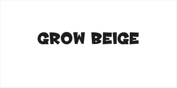 Grow Beige Logo