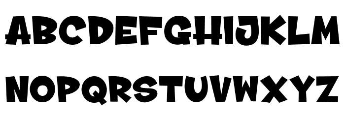 Grow Beige Font LOWERCASE