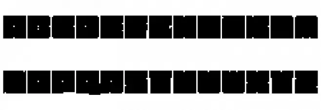 Grow Fat フォント 大文字