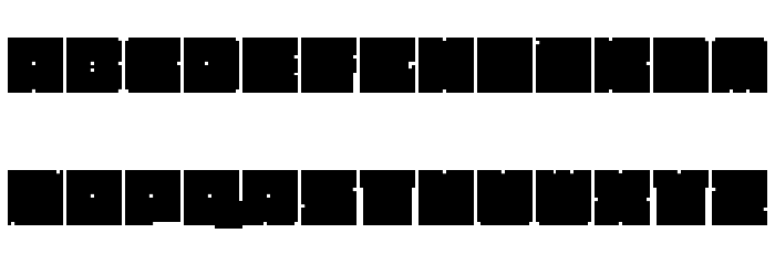Grow Fat Font LOWERCASE