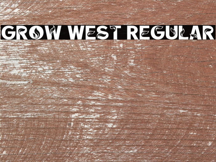 Grow West Regular Example 3