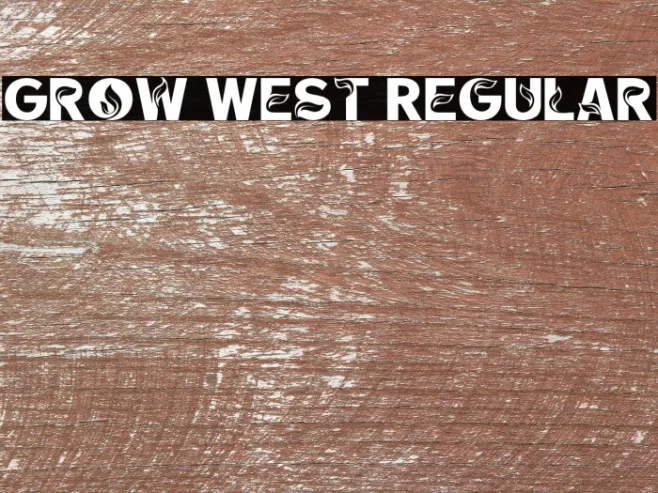 Grow West Regular Example 3