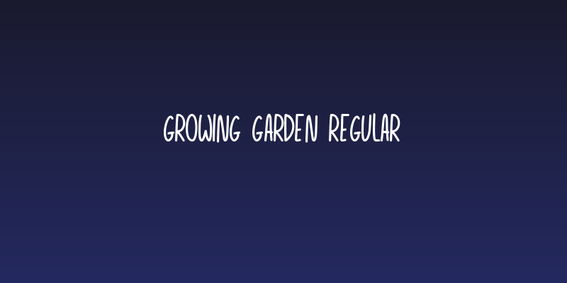 Growing Garden Regular Social Header