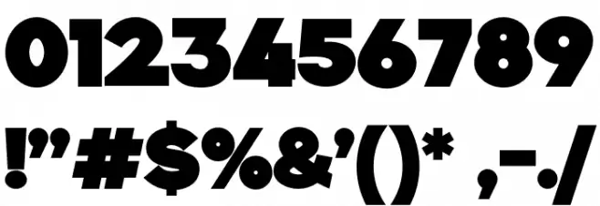 Growland Black Font OTHER CHARS