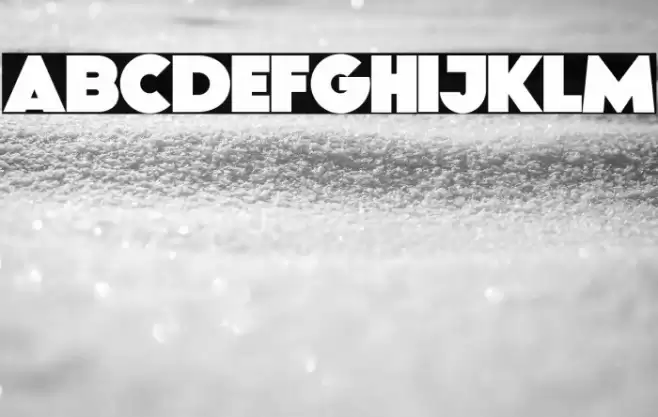 Growland Black Font examples