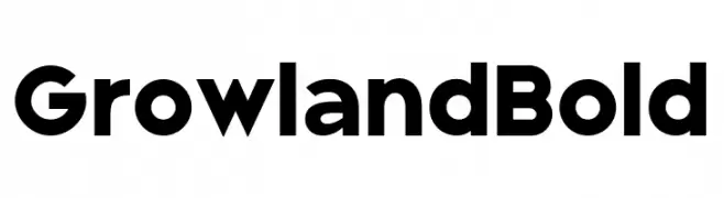Growland Bold  les polices de caractères gratuit tlcharger