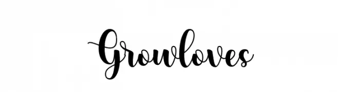 Growloves  les polices de caractères gratuit tlcharger