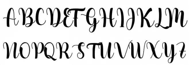 Growloves Шрифта ВЕРХНИЙ